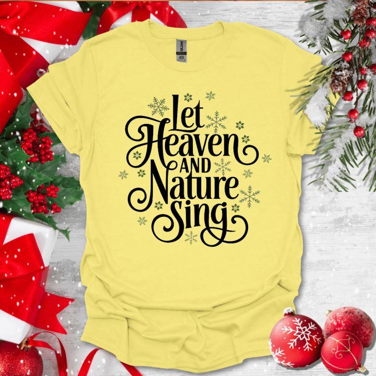 Let Heaven And Nature Sing Style T-Shirt