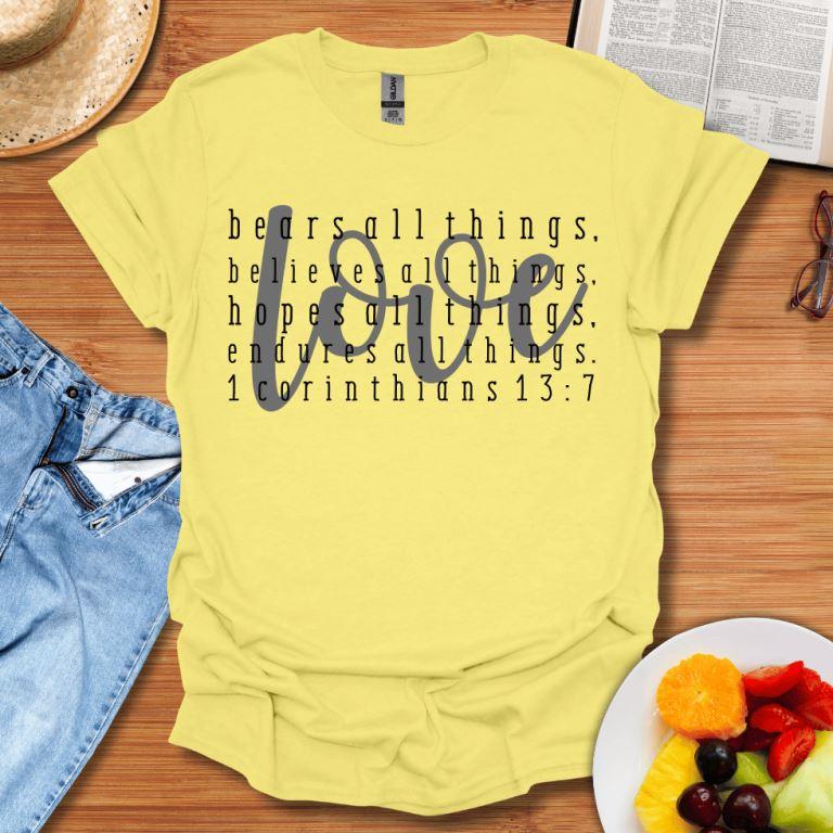 Love Bears All Things T-Shirt