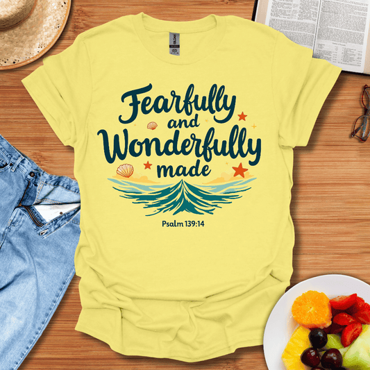 Fearfully And Wonderfully Made Style T-Shirt