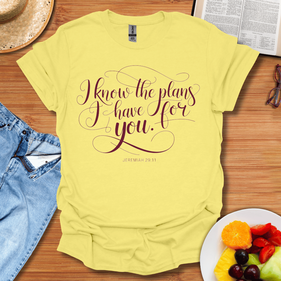 I Know The Plans I Have For You T-Shirt