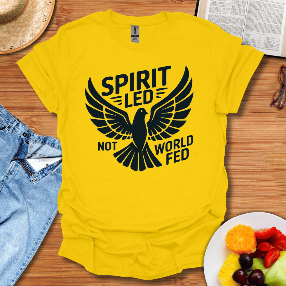 Spirit Led Not World Fed T-Shirt