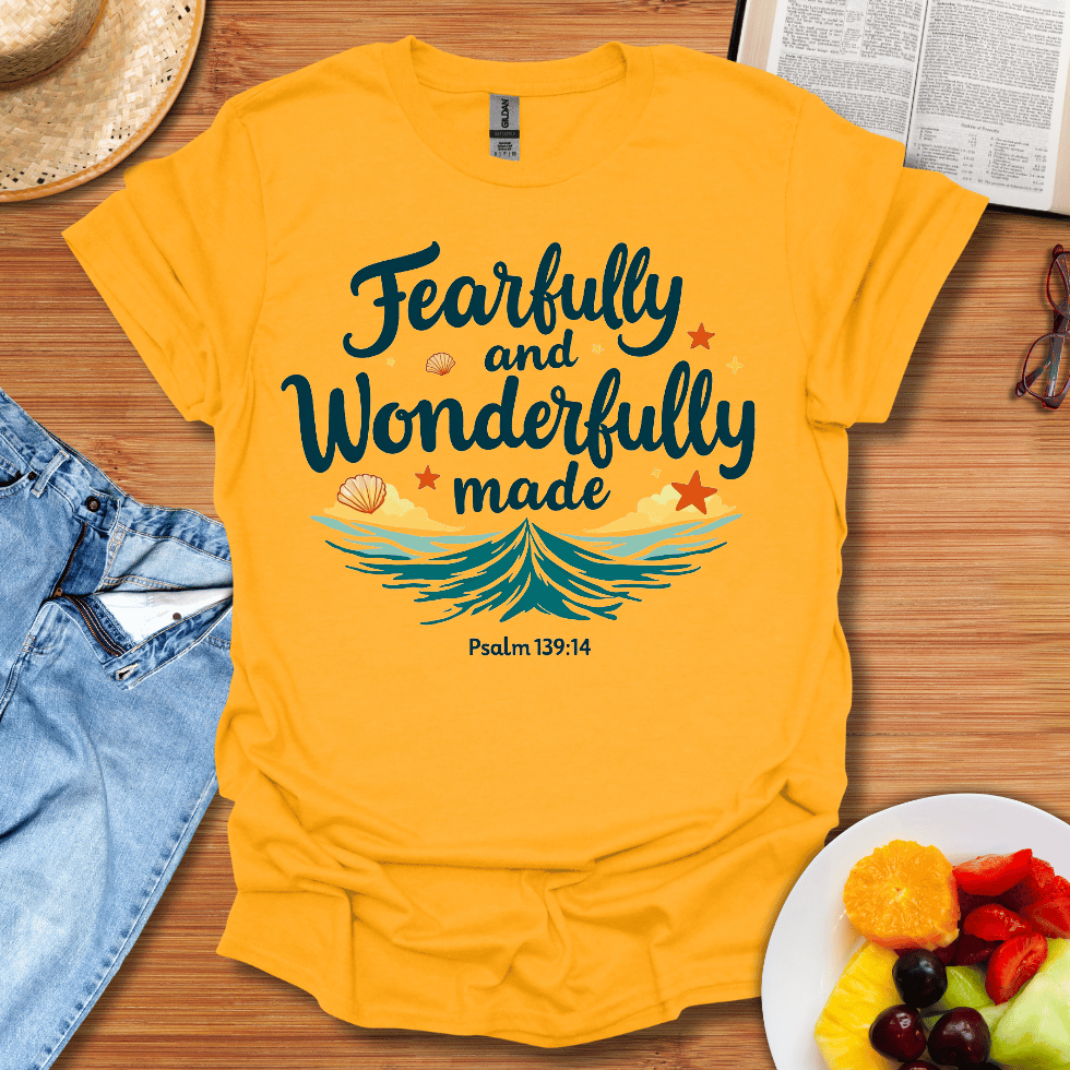 Fearfully And Wonderfully Made Style T-Shirt