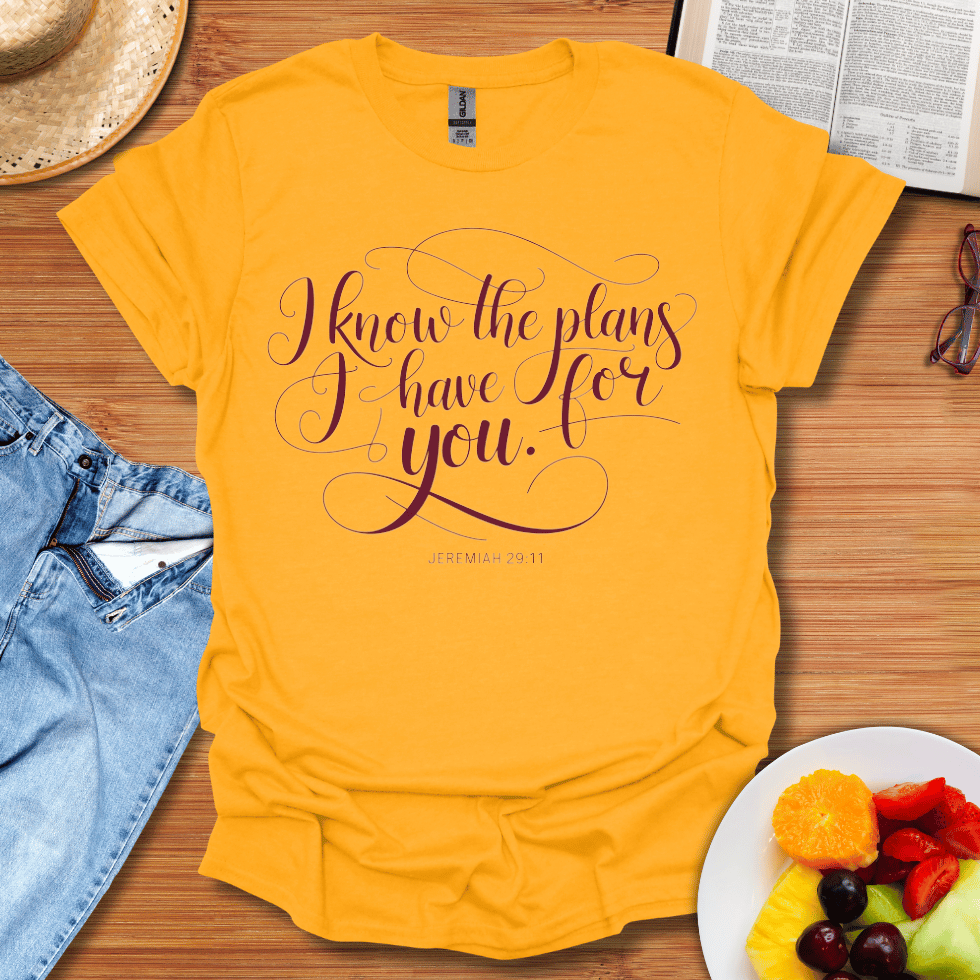 I Know The Plans I Have For You T-Shirt