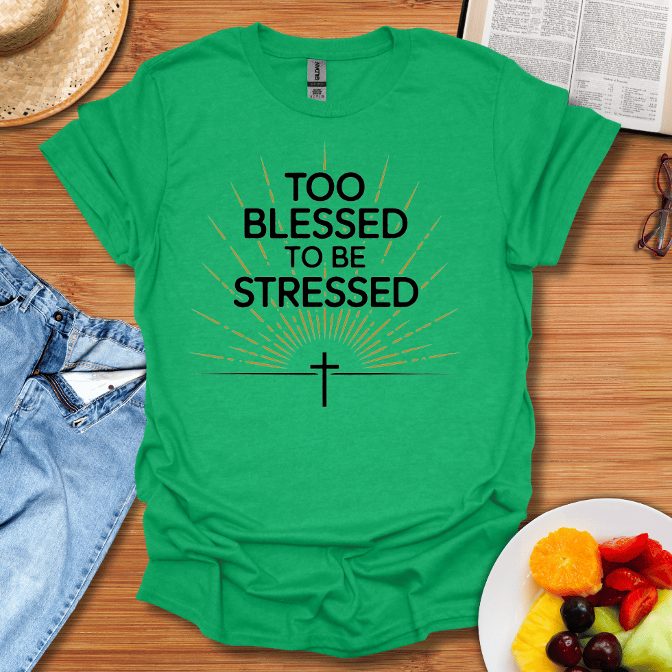 Too Blessed To Be Stressed T-Shirt