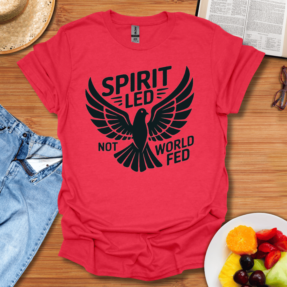 Spirit Led Not World Fed T-Shirt