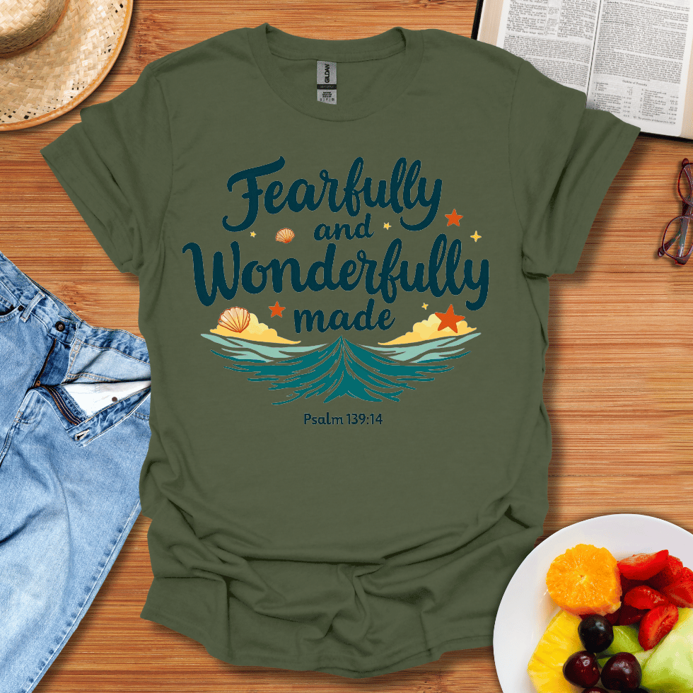 Fearfully And Wonderfully Made Style T-Shirt