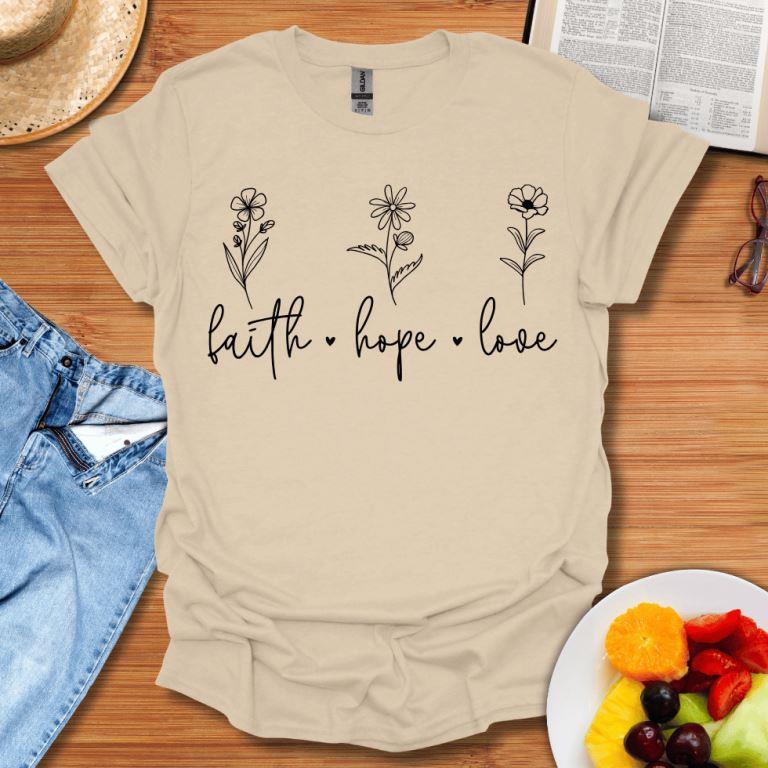 Faith Hope Love T-Shirt