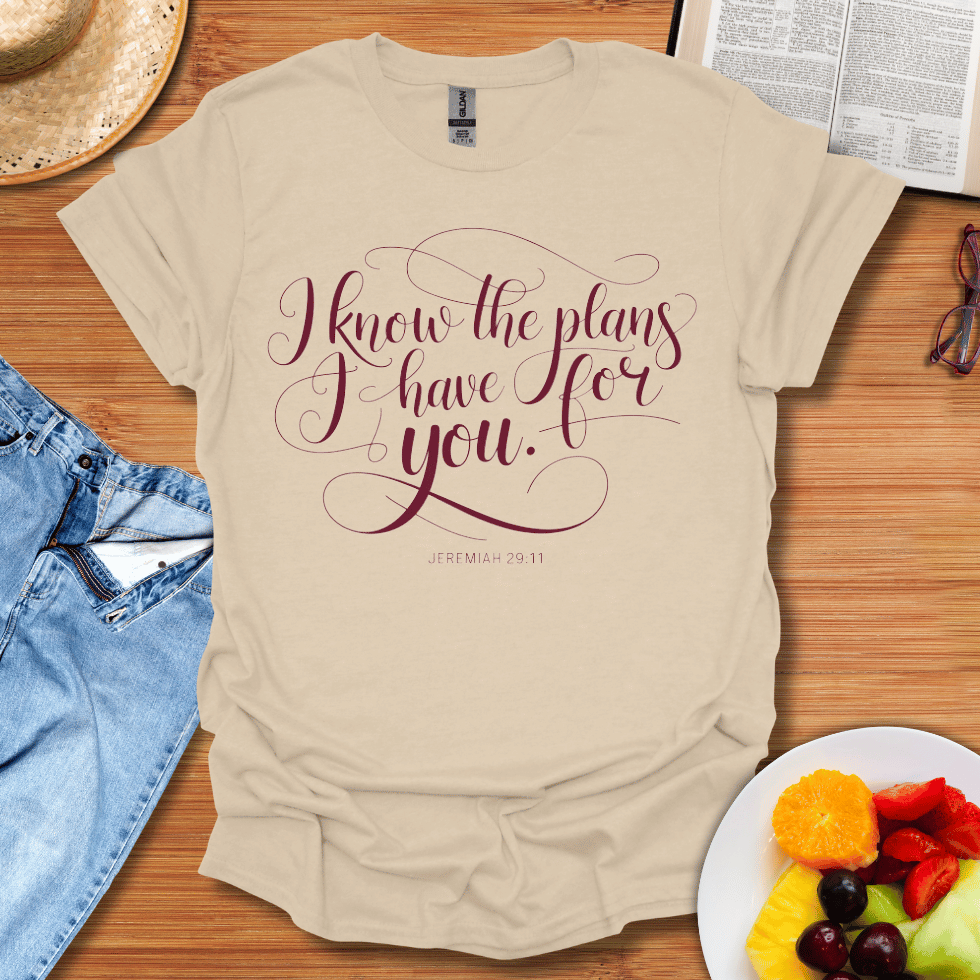 I Know The Plans I Have For You T-Shirt