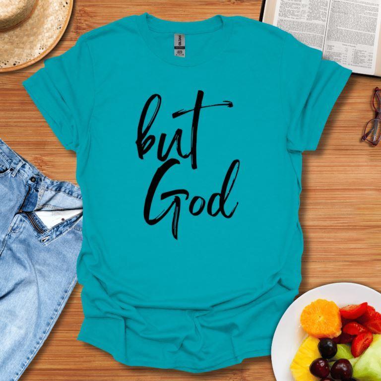 But God Paintbrush T-Shirt