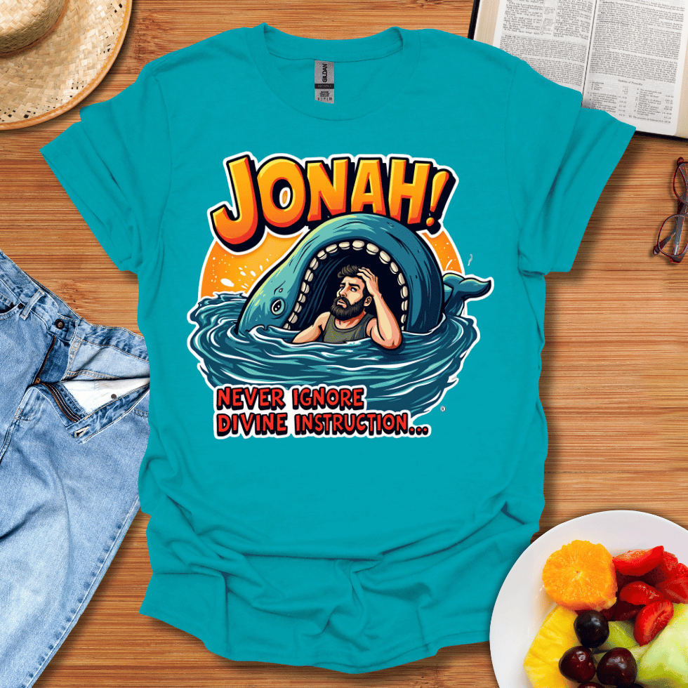 Jonah Never Ignore Divine Instruction T-Shirt